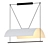 Luminaire Lamina Pendant 3D model small image 1