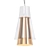 Elegant Leucos TRIGONA Pendant 3D model small image 1