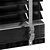 Modern Metal 45mm Venetian Blind 3D model small image 8