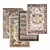 Authentic New Mexico Rug: Handcrafted Heritage Design 3D model small image 3