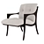 Selva Bridge Armchair: Stylish and Comfortable 3D model small image 1