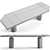 Baxter Jupiter Dinning Set 3D model small image 5