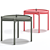 Aggy Pastel Pink Table: Stylish, Functional, and Vibrant 3D model small image 3