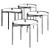 Aggy Pastel Pink Table: Stylish, Functional, and Vibrant 3D model small image 4