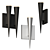 Sleek LED Wall Sconce 3D model small image 1