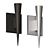 Sleek LED Wall Sconce 3D model small image 2