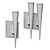 Sleek LED Wall Sconce 3D model small image 5