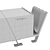 Modular Elegance: LATOxLATO Credenza 3D model small image 6