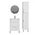 Oxford 60 - Elegant Retro-Style Bathroom Set 3D model small image 2