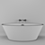 Luxury Bath Set 2014 3D model small image 3