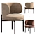 Modern Akiko Gallotti&Radic Chair 3D model small image 1