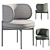 Modern Akiko Gallotti&Radic Chair 3D model small image 5