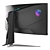 MSI MPG Artymis 343CQR: Immersive Gaming Power 3D model small image 5