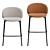 Princeton Barstool: Sleek Design, Maximum Comfort 3D model small image 6