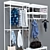 Modern Storage Hanger: Ikea Mackapar 3D model small image 2