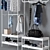 Modern Storage Hanger: Ikea Mackapar 3D model small image 3