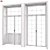 Elegant Cremones: Classic Doors 3D model small image 1