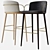 Sleek Arven Bar Stool: Modern Elegance 3D model small image 2