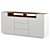 LOFT 180cm Modern Sideboard by Invicta 3D model small image 2