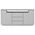 LOFT 180cm Modern Sideboard by Invicta 3D model small image 4