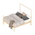 Elevate Your Sleep: IKEA GJORA 3D model small image 2