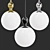 Sleek and Stylish Mitzi Daphne Pendant 3D model small image 2