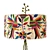 Handcrafted Otomi Floor Lamp 3D model small image 6