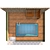 Wooden Pergola Pool 3D model small image 4