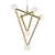 Elegant Metal Pendant Light 3D model small image 2