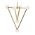 Elegant Metal Pendant Light 3D model small image 4