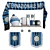 Inter Milan Fan Gear 3D model small image 1