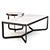 Mina Marble Coffee & Side Table Set 3D model small image 1