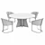 Elegant Milano Round Table 3D model small image 5