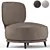 Elegant Contemporary Odaline La Redoute 3D model small image 1