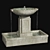 Austin Fountain: Real-Scaled Elegance 3D model small image 1