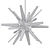 Vintage-inspired Wood & Metal Chandelier 3D model small image 2