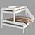 Versatile JYSK VESTERVIG Bunk Bed 3D model small image 5