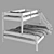 Versatile JYSK VESTERVIG Bunk Bed 3D model small image 6