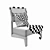 Elegant Rattan Chair 3D model small image 14