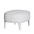 Elegant Poliform Gentleman Pouf 3D model small image 5