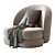 Contemporary  Armchair 3D model small image 2