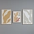 Modern Style Picture Frame Set 3D model small image 2