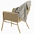 Verne Chair: Stylish and Versatile Seating 3D model small image 4