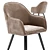 Modern Frida Dining Set: Chair & Table 3D model small image 4