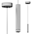Soho LED Pendant: Elegant Lighting 3D model small image 3
