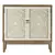 Cowley Accent Chest: Small, Stylish Sideboard 3D model small image 1