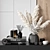 Modern Stylish Hallway Set 3D model small image 2