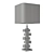 Elegant Amber Table Lamp 3D model small image 3