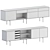 Elegant Aura Sideboard: Modern Design 3D model small image 3
