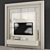 Modern TV Wall Set with 50" TV 3D model small image 3